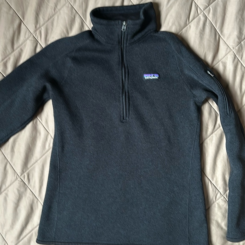 Patagonia Women’s Better Sweater Quarter Zip Fleece size Medium